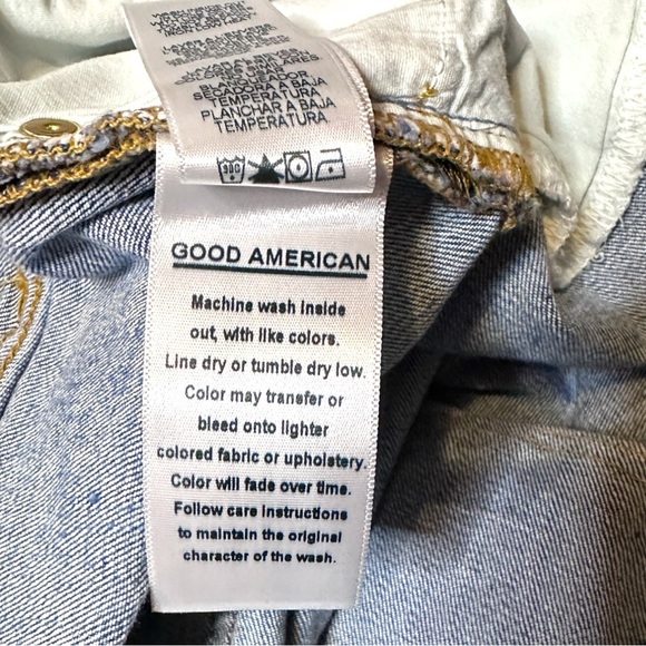 🎉HP🎉 NWT GOOD AMERICAN Good Legs Skinny Jeans in light indigo wash. Size 24 👖 - Picture 15 of 15